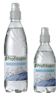 Profilvann Kildevann med sportkork