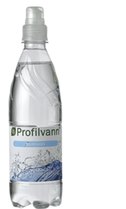 Profilvann Kildevann med sportkork-0,5l