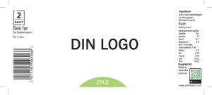 eple m/kullsyre eksempel №7