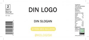 sitron m/kullsyre eksempel №4